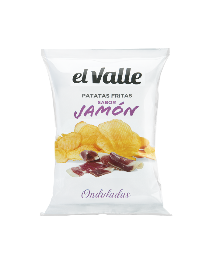 Comprar Papas El Valle Onduladas Sabor Jam N Al Mejor Precio