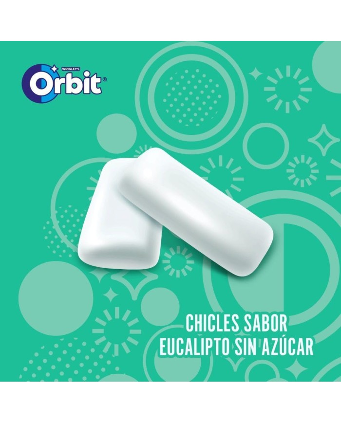 Comprar Chicles Orbit Eucalipto 30 Tab Al Mejor Precio Online